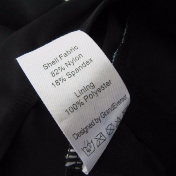 Charm Leaks Black One Piece Swimsuit Size 10 12 - Picture 5 of 6